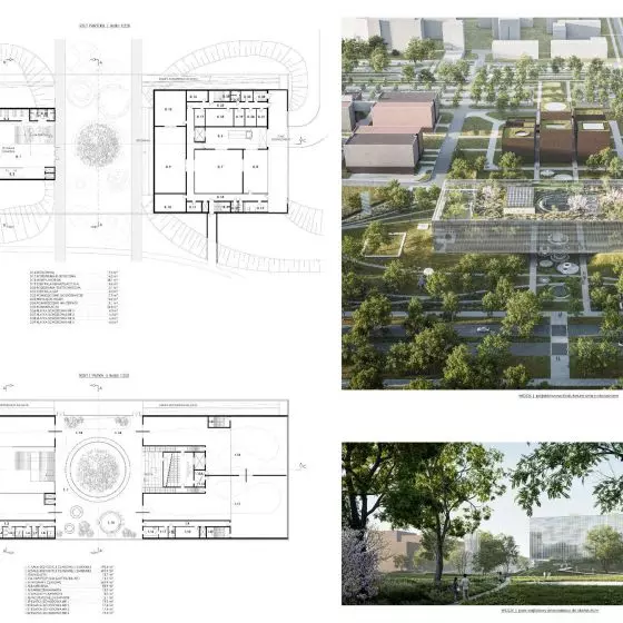 Wyróżnienie równorzędne, proj.: Domino Grupa Architektoniczna Wojciech Dunaj