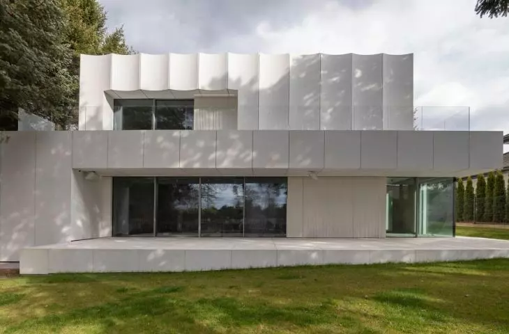 A villa with a concrete frieze - the White House in Wola Justowska, Krakow