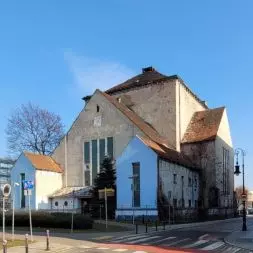 awna synagoga w Poznaniu przy ul. Wronieckiej i Stawnej, stan z 2023 roku
