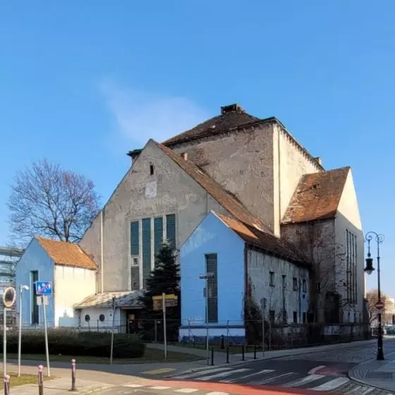 awna synagoga w Poznaniu przy ul. Wronieckiej i Stawnej, stan z 2023 roku
