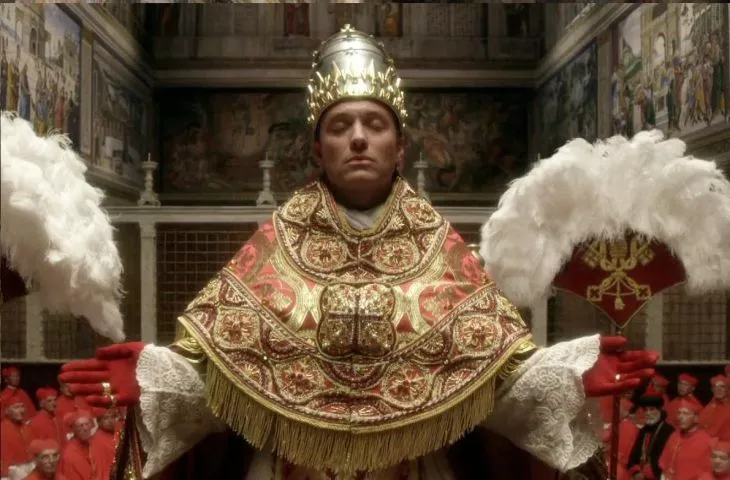 Kadr z serialu Młody Papież