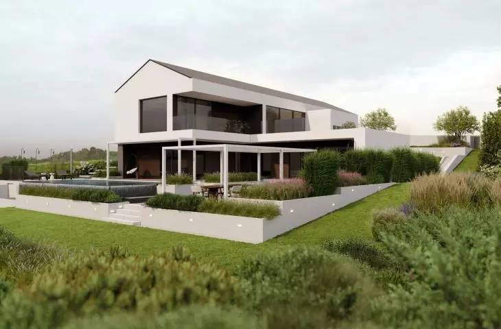 A dream garden on difficult terrain - inspiration near Krakow from Mango Investments