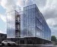 Modern office building in Poznań