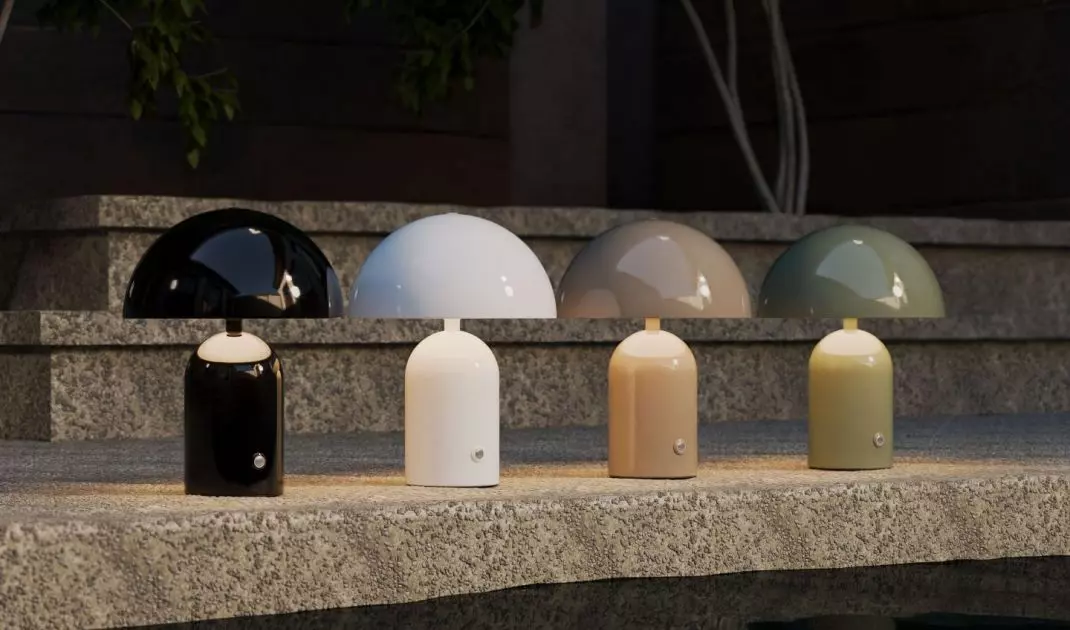 An evening on the terrace gains a new dimension when the play of light becomes the main actor