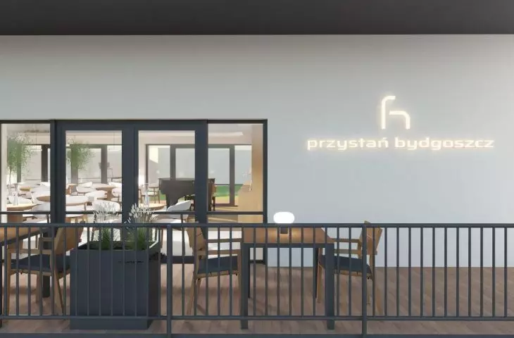 Przystań... albo przysiądź w nowej restauracji na Wyspie Młyńskiej w Bydgoszczy