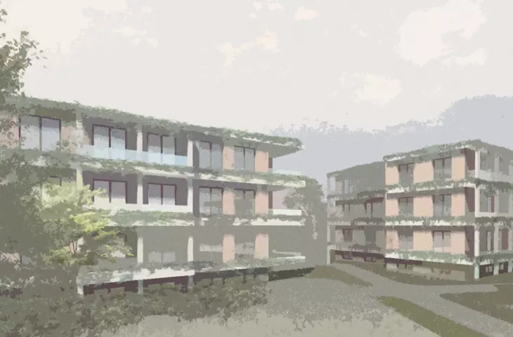 Mieszkania w duchu kolektywizmu. Projekt osiedla wśród lasów i jezior