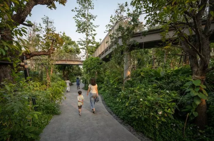 Instead of skyscrapers - a forest that shapes the future of the city. Bangkok shows how nature wins over concrete