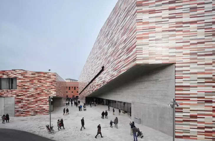 Architecture of integration instead of gentrification. M9 shows that you don't have to tear down a city to change it