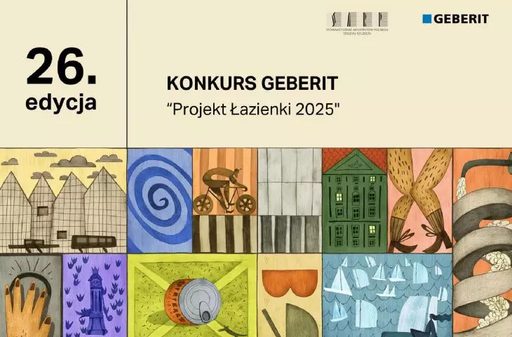 Projekt Łazienki 2025. 26. edycja konkursu Geberit