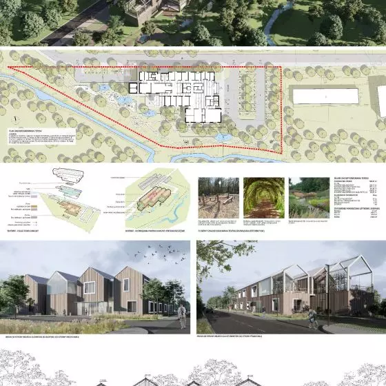 wyróżnienie równorzędne, proj.: maka. Magdalena Domosławska, architektura i wzornictwo