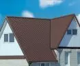 T-18 FK trapezoidal sheeting on the roof