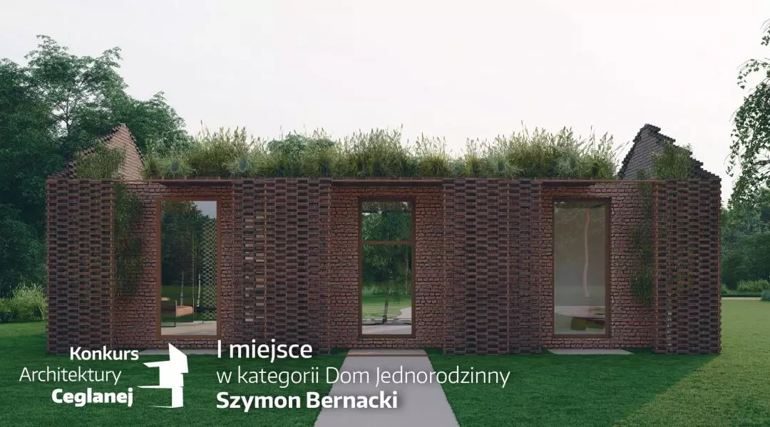 I nagroda w kategorii Dom jednorodzinny, proj.: Szymon Bernacki