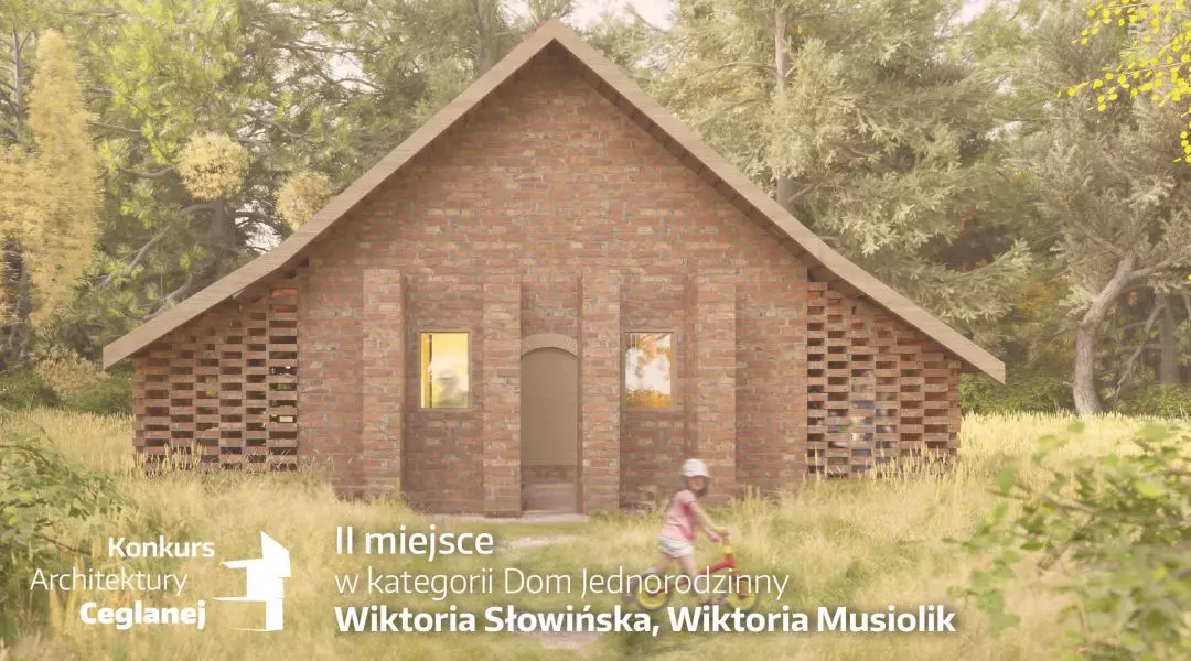 II nagroda w kategorii Dom jednorodzinny, proj.: Wiktoria Słowińska, Wiktoria Musiolik