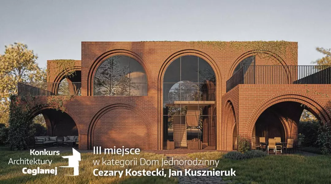 III nagroda w kategorii Dom jednorodzinny, proj.: Cezary Kostecki, Jan Kusznieruk