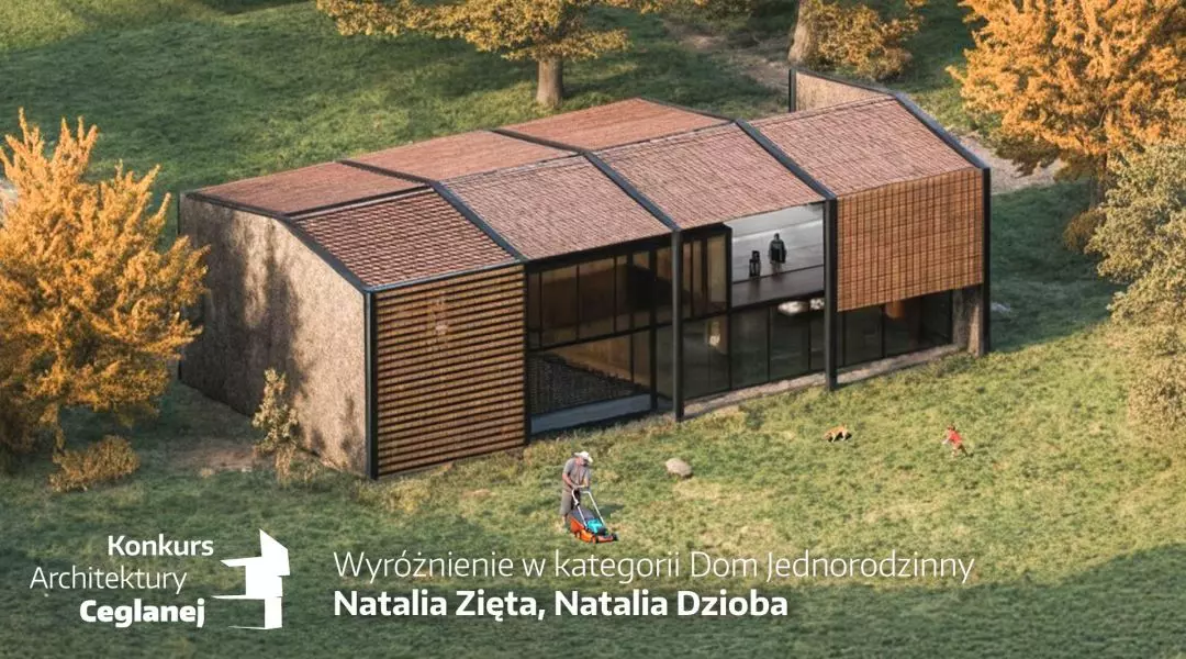 Wyróżnienie w kategorii Dom jednorodzinny, proj.: Natalia Zięta, Natalia Dzioba