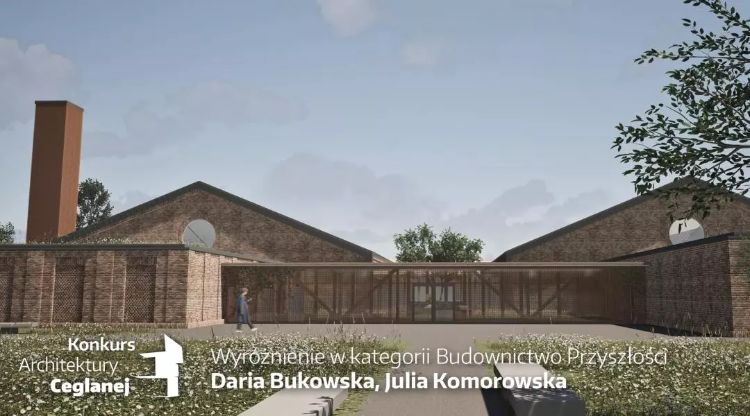 Wyróżnienie w kategorii Budownictwo przyszłości, proj.: Daria Bukowska, Julia Komorowska