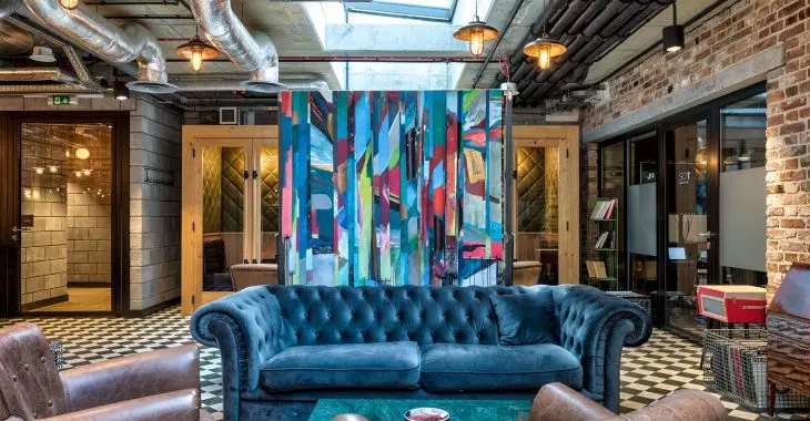 Cowork firmy Mindspace w Hali Koszyki w Warszawie