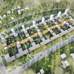 Koncepcja zabudowy mieszkaniowej wielorodzinnej w Olkuszu