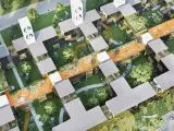 Elastyczne mieszkanie na zielonym dziedzińcu. Projekt „Mills House” w Olkuszu
