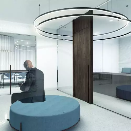 Office of the Słupsk Medical Chamber designed by LOFFT ARCHITECTURE WNĘTRZ studio.