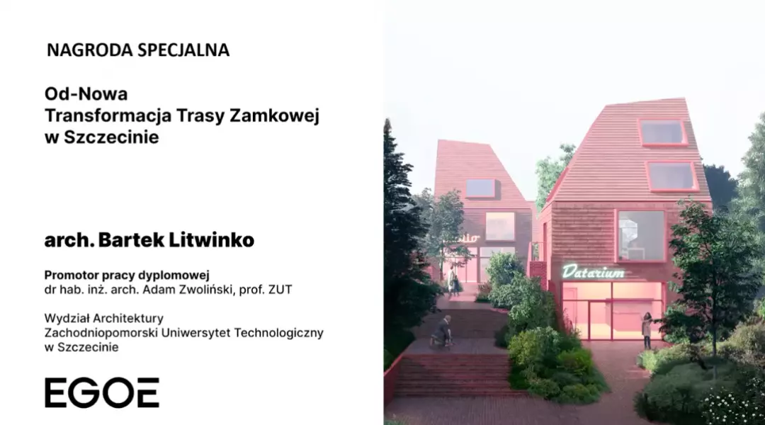 Nagroda specjalna ufundowana przez firmę EGOE