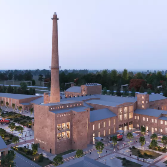 Otwarcie zabytkowej części zrewitalizowanej cukrowni planowane jest na 2028 rok.