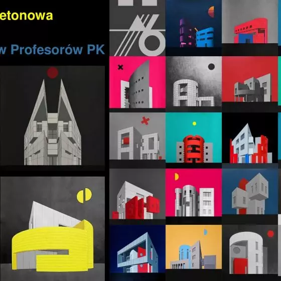 Wyniki 25. edycji konkursu „ARCHITEKTURA BETONOWA – GRA BRYŁ – OSIEDLE DOMÓW PROFESORÓW PK”