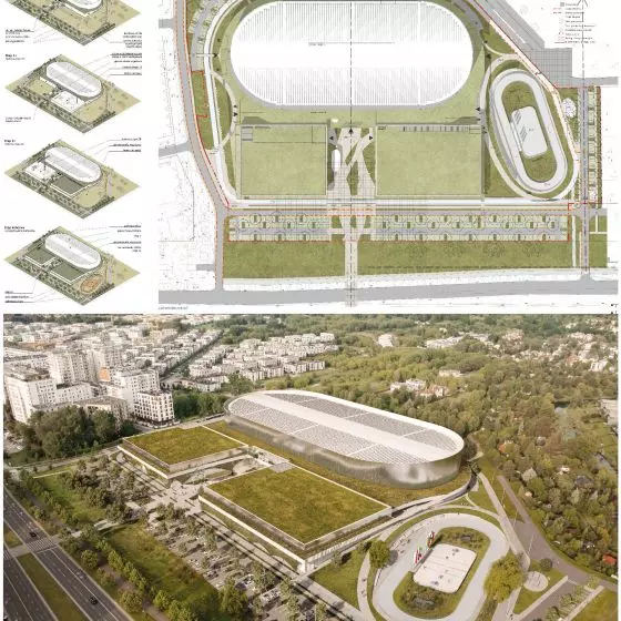 Wyróżnienie I stopnia, proj.: Grupa 5 Architekci, ATJ architekci, Fort Polska