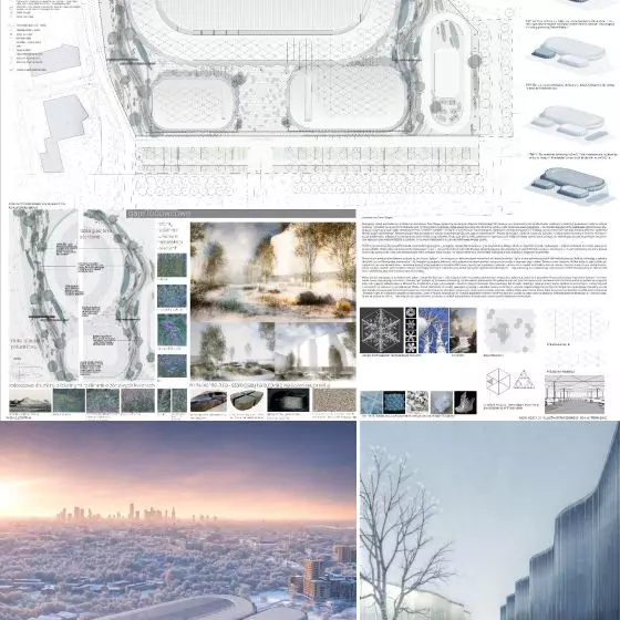 Wyróżnienie II stopnia, proj.: Kruszewski Architekci, EOVASTUDIO, NETWORKING GLOBAL NEW PROCESS ARQUITECTOS