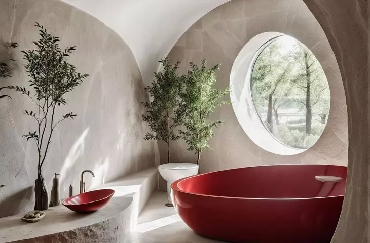 Tkana architektura. Projekt hotelu inspirowany twórczością Magdaleny Abakanowicz