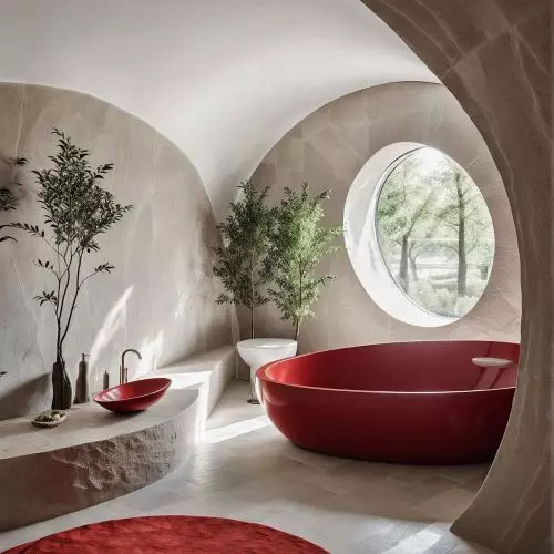 Tkana architektura. Projekt hotelu inspirowany twórczością Magdaleny Abakanowicz