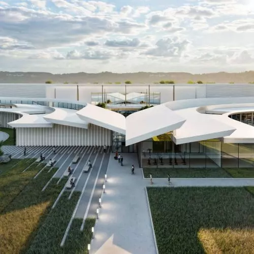 The aquapark in Rzeszow is just the beginning. Winy Maas of MVRDV has his fingers in this venture.