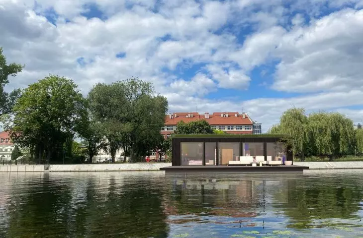 Do tej rzeki można wejść wiele razy - houseboat na Brdzie w Bydgoszczy
