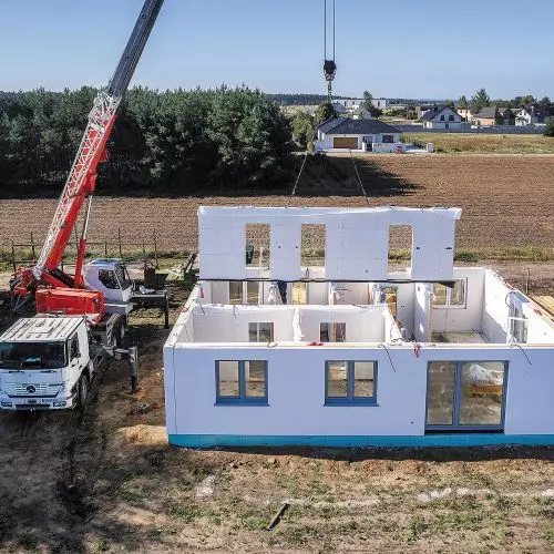 Prefabrykowane domy w technologii szkieletowej: Y-Home i Y-Home Plus