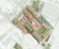 aksonometria nowego centrum Dąbrowy Górniczej