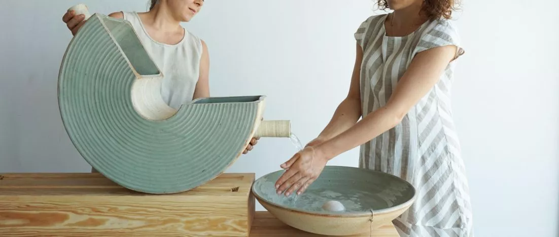 Ceramiczna umywalnia czyli powrót do prostego życia