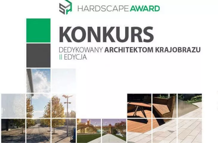 Konkurs HARDSCAPE AWARD na nowatorskie produkty betonowe w architekturze krajobrazu