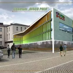 Centrum Disco Polo w Michałowie, wizualizacja „pożyczona” ze strony Horizone Studio i przerobiona