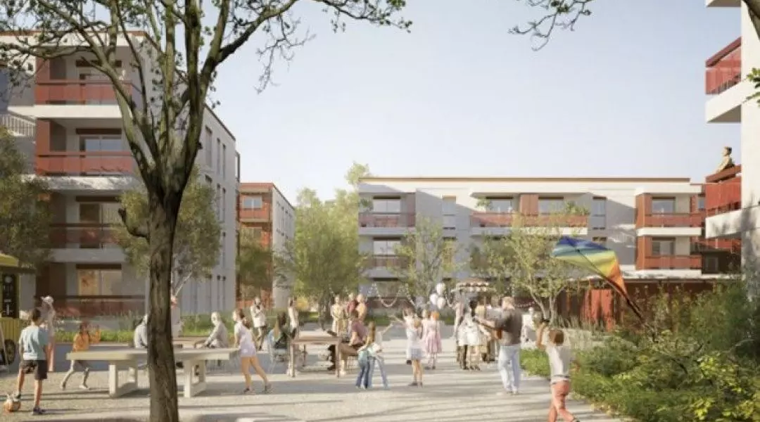 Projekt budynków wielorodzinnych TBS przy ul. św. Wojciecha i Myśliwskiej w Gliwicach