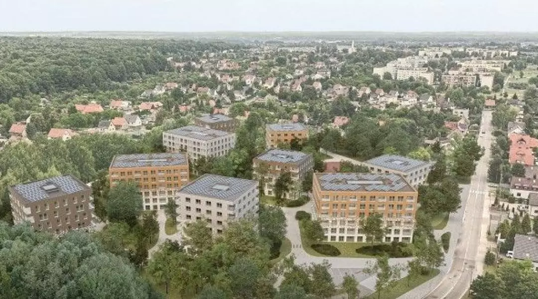 Projekt budynków wielorodzinnych TBS przy ul. św. Wojciecha i Myśliwskiej w Gliwicach