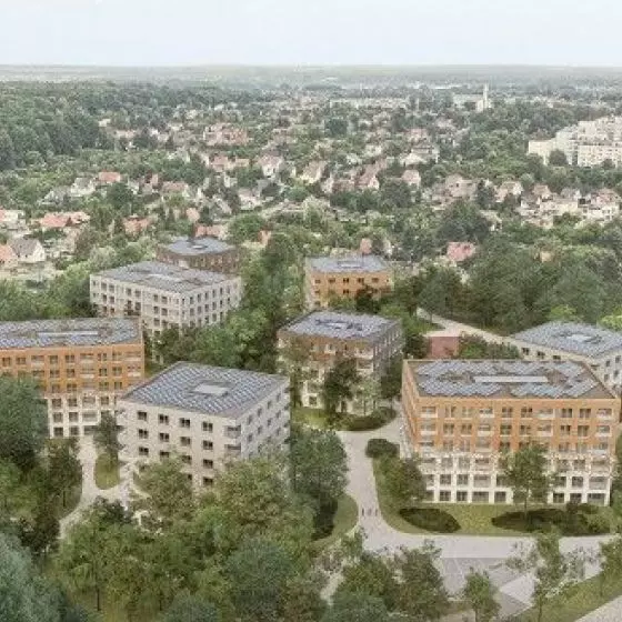 Projekt budynków wielorodzinnych TBS przy ul. św. Wojciecha i Myśliwskiej w Gliwicach