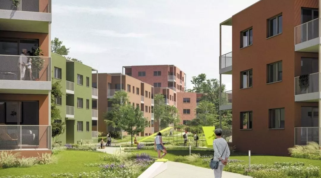 Projekt budynków wielorodzinnych TBS przy ul. św. Pszczyńskiej i Kujawskiej w Gliwicach