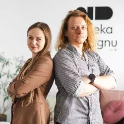 Joanna Rudzińska i Filip Czapla