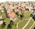 project of multi-family residential development in Lidzbark Warmiński - visualization
