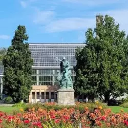 Poznań, palmiarnia w parku Wilsona