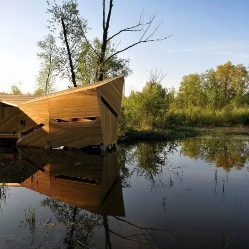 Bobrowisko nature enclave from 55Architekci #Witkiewicz Award