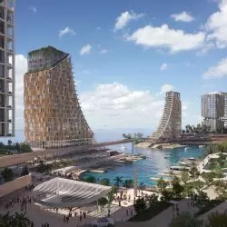 Plan zagospodarowania przestrzennego i nowa dzielnica nadmorska w Kota Kinabalu pt. Jesselton Docklands w Malezji