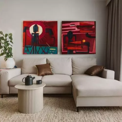 Małe wnętrze, wielki koncept. Apartament na Grochowie projektu pracowni Interiorsy