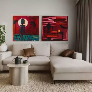Apartament na Grochowie projektu pracowni Interiorsy