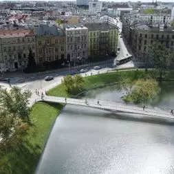 Kładka Łabędzia we Wrocławiu, wizualizacja